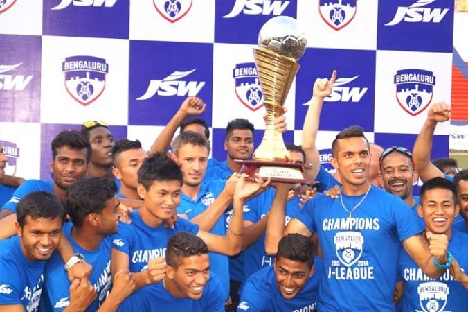And the winning team pose with the trophy. Photo: Ibtimes BFC