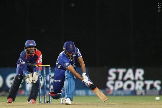 Rajasthan Royals opener Karun Nair showes supreme form against the Delhi Daredevils in their IPL 2014 match. Shaun Roy/IPL/SPORTZPICS Karun Nair Rajasthan Royals