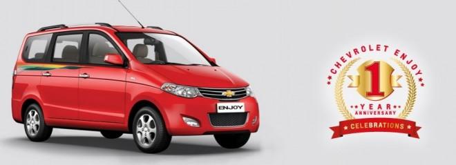 Chevrolet Enjoy Anniversary Edition in India