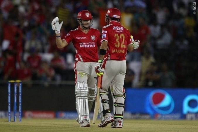 The partnership between David Miller and Glenn Maxwell took the game away from CSK. Ron Gaunt/IPL/SPORTZPICS David Miller Glenn Maxwell Kings XI Punjab