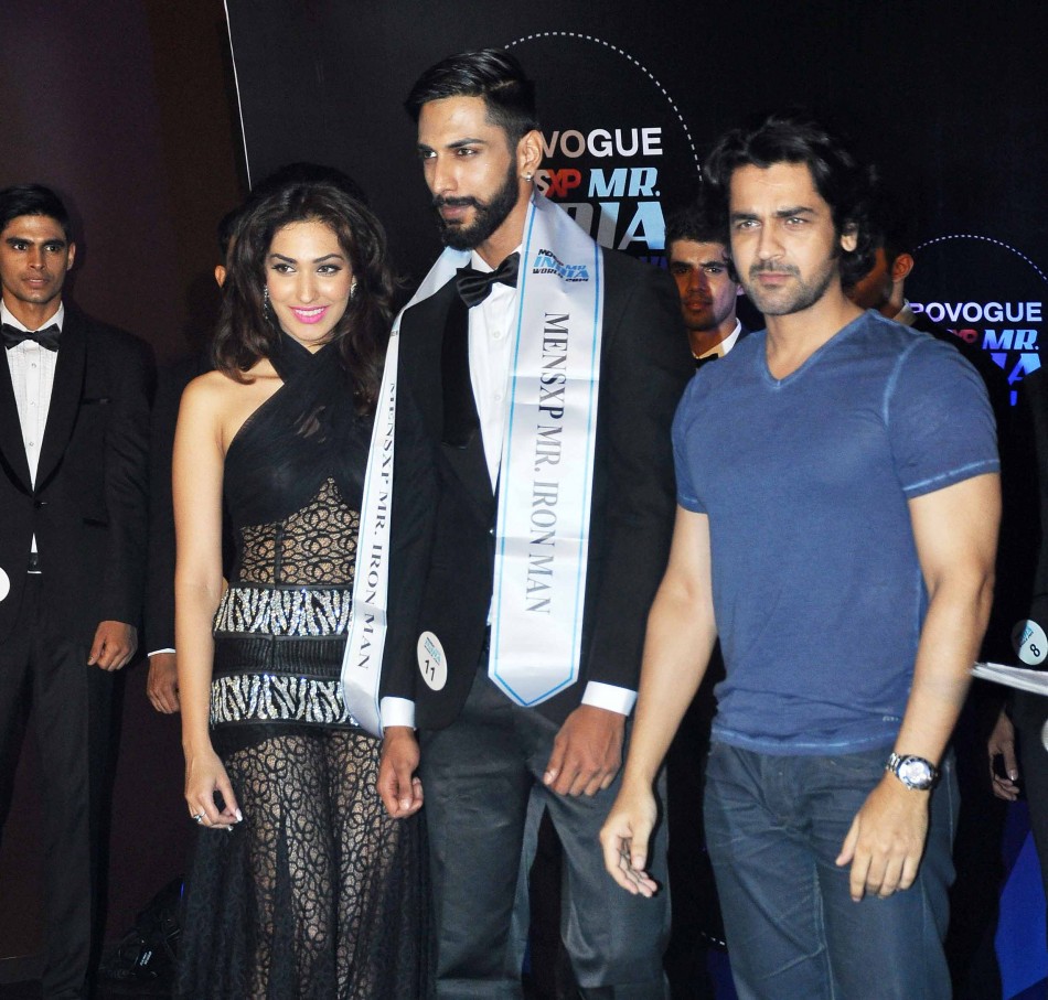 Celebrities at the  Provogue MensXP Mr. India 2014 in Mumbai