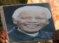 Pakistani children pay tribute to Nelson Mandela