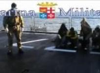 italian-navy-rescues-223-mostly-african-migrants-at-sea