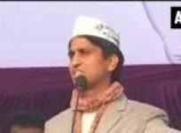 AAP leader Kumar Vishwas at a rally.