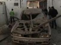 palestinians-inspect-damage-of-israeli-raid-on-gaza