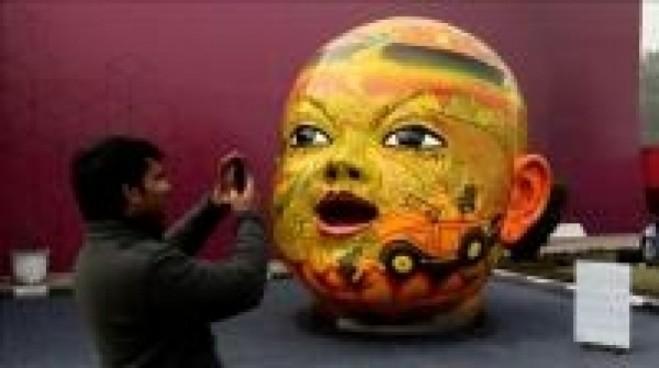 India art fair opens in New Delhi (File photo) India art fair opens in New Delhi