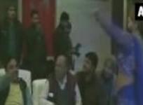 sp-mla-chitranjan-swaroop-spotted-dancing-with-bar-girl