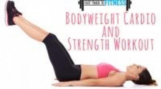 Bodyweight Cardio and Strength Workout