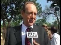uk-envoy-visits-polling-booths-meets-rajnath-singh-in-lucknow