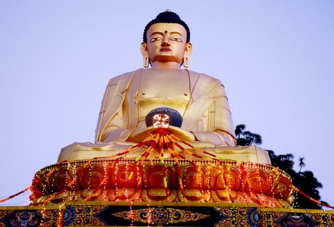 Day of Vesak 2014: Can Buddha's message of peace possibly help guide governments and international community? (Photo: Buddha park at Swayambhu, Kathmandu, Nepal) Day of Vesak 2014: Can Buddha's message of peace possibly help guide governments and international community?