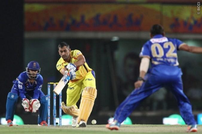 MS Dhoni was calmness personified against the Rajasthan Royals MS Dhoni CSK