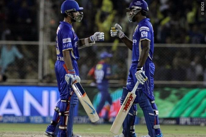 Ajinkya Rahane Sanju Samson Rajasthan Royals