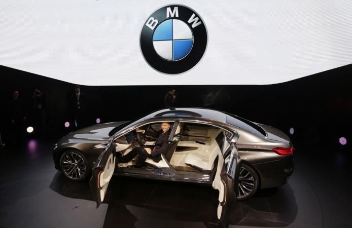 A BMW Vision Future Luxury concept car is displayed at Auto China 2014 in Beijing