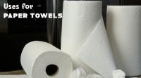 uses-for-paper-towels