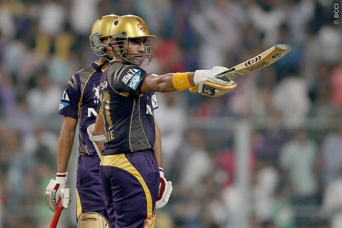 KKR opener Robin Uthappa celebrates after reaching his half-century against CSK in their IPL 2014 game, 20 May Robin Uthappa KKR