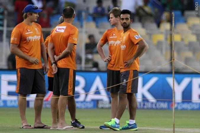 Rajasthan Royals will look to book their spot in the IPL 2014 playoffs with a win over the Kings XI Punjab Rajasthan Royals Watson Rahane Smith