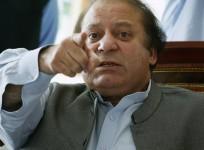 Pakistan's Prime Minister Navaz Sharif