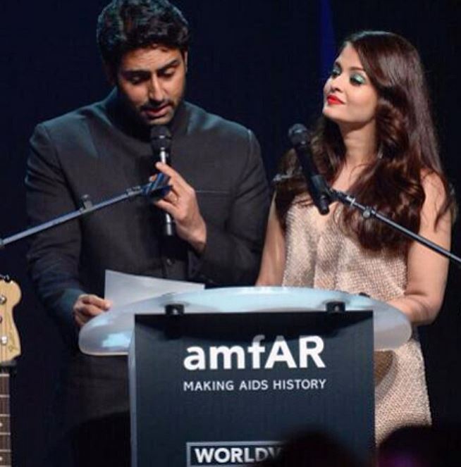 Aishwarya Rai and Abhishek Bachchan