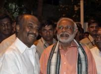 Narendra Modi with Rajinikanth