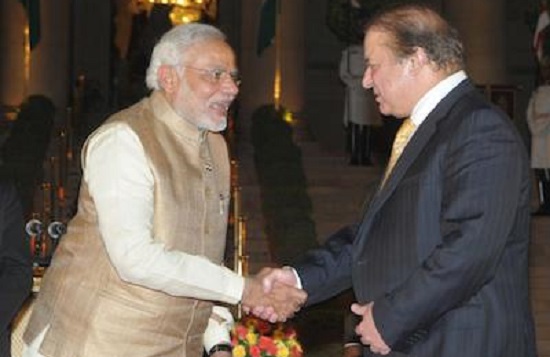 Narendra Modi and Nawaz Sharif