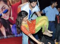 Varun Dhawan and Alia Bhatt at Tralier launch of upcoming film 'Humpy Sharma Ki Dulhania'