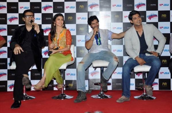 The trailer launch of Trailer launch of upcoming film 'Humpy Sharma Ki Dulhania'