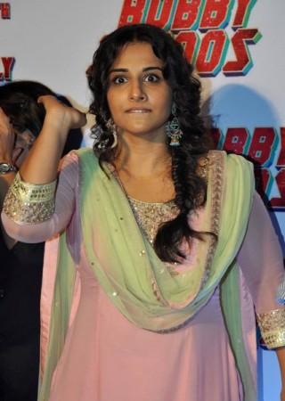Vidya Balan at the Trailer lauch of film 'Bobby Jasoos' at an event in PVR, Juhu, Mumbai
