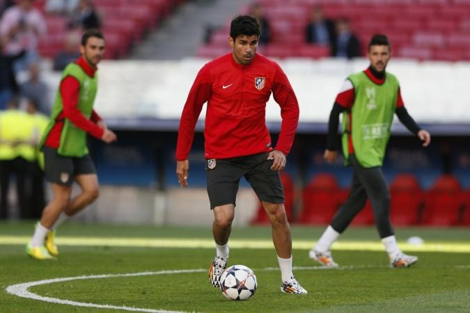 Costa is recovering well from a hamstring injury Diego Costa