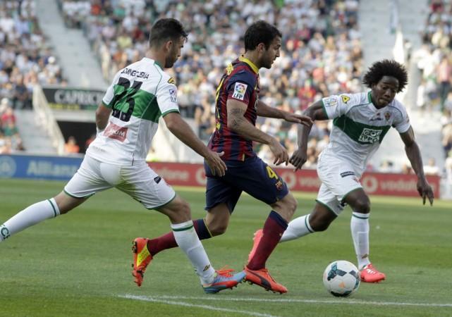 Fabregas (centre) keen to return to the Premier League Cesc Fabregas