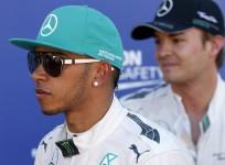Hamilton and Rosberg