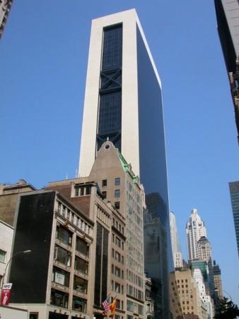 KKR's headquarters in the Solow Building at 9 West 57th Street in New York City