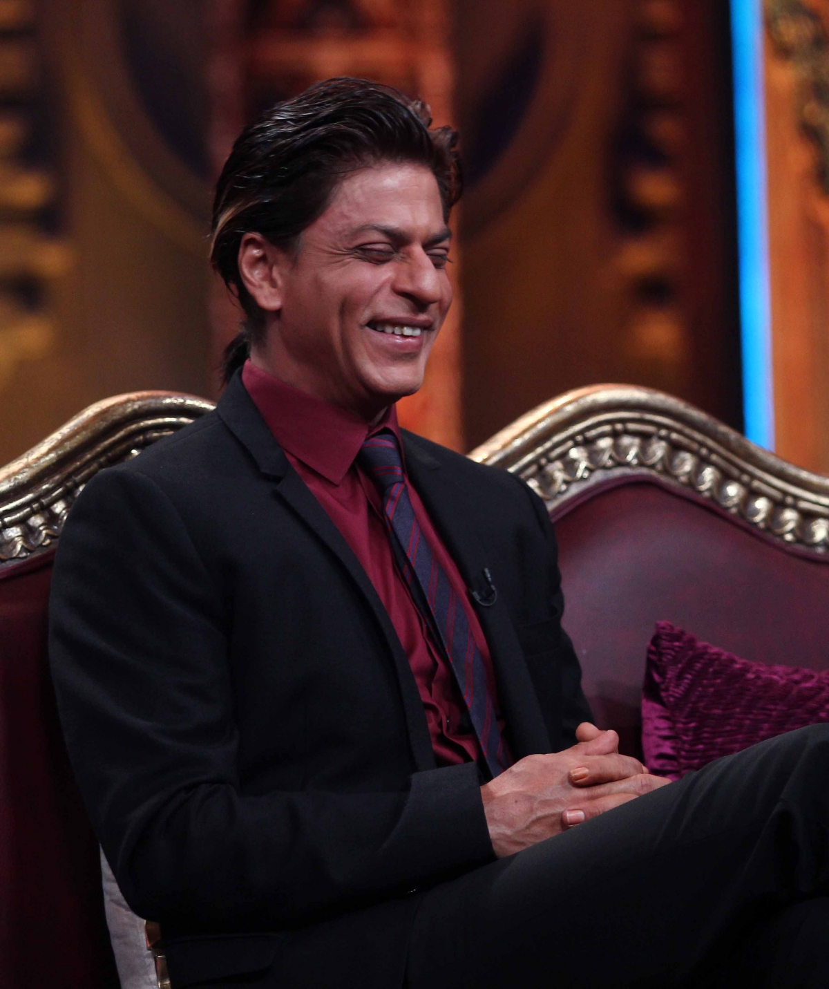 Shah Rukh Khan on the sets of talk show 'Kucch Bhi Ho Sakta Hai' Shah Rukh Khan
