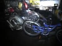 angry-crowd-sets-bus-on-fire-after-it-hits-car-and-two-wheeler-in-noida