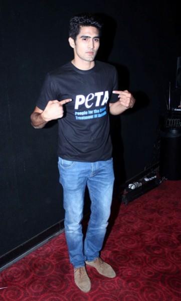 Fugly starscast at peta's new campaign launch