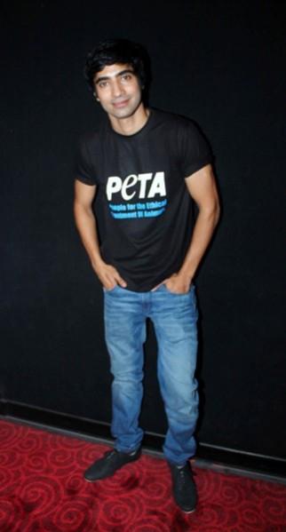 Fugly starscast at peta's new campaign launch