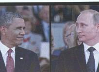 At the D-Day celebration in France, Obama and Putin avoided each other. But Obama managed to say something to the Russian leader.