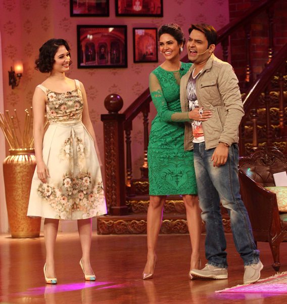 Promotion of 'Humshakals' on the sets of TV popular Show 'Comedy Night With Kapil'