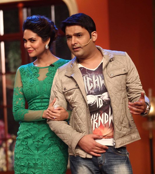 Promotion of 'Humshakals' on the sets of TV popular Show 'Comedy Night With Kapil'