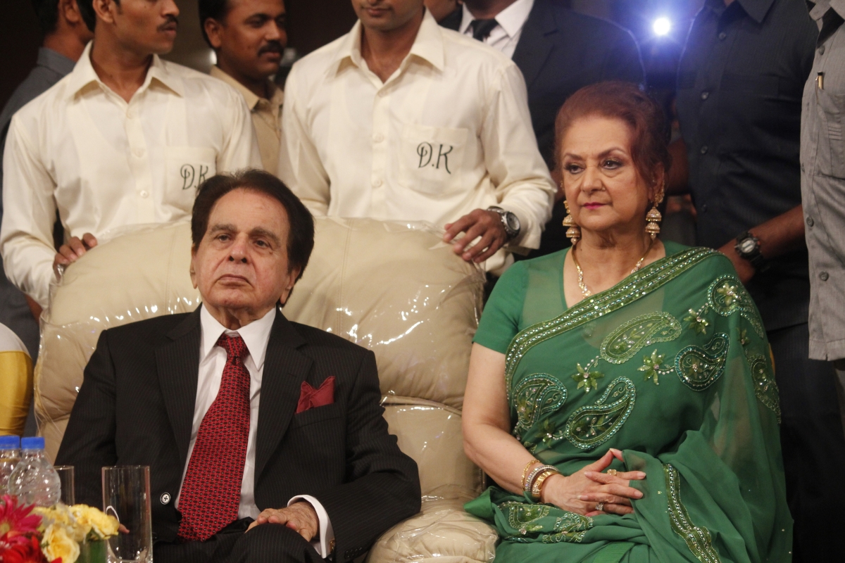 Dilip Kumar with wife Saira Banu Dilip Kumar's autobiography