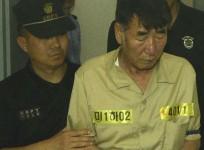Lee Joon-seok, captain of sunken ferry Sewol, arrives at a court in Gwangju