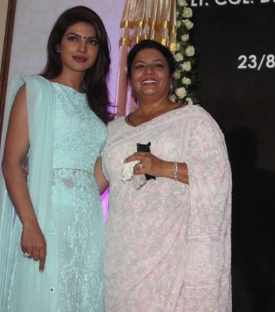 Priyanka Chopra and her mother Madhu Chopra Priyanka Chopra and her mother Madhu Chopra