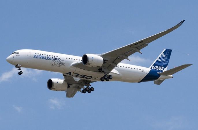 Airbus A350 (representational picture) Emirates has cancelled an order for 70 A359 aircrafts, which were confirmed in 2007, UK engine maker Rolls-Royce has said. (Representational Picture)