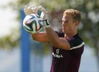 England goalkeeper Joe Hart