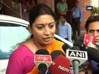 amused-by-nsuis-protest-against-fyup-says-smriti-irani
