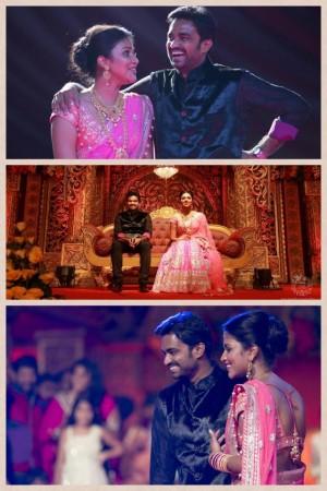 Amala Paul and A.L. Vijay at their Sangeeth Amala Paul and A.L. Vijay at their Sangeeth