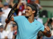 Rafael Nadal Celebrates