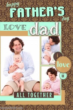 Father's Day 2014 has arrived. Image: Postermywall.com (public domain dedication)