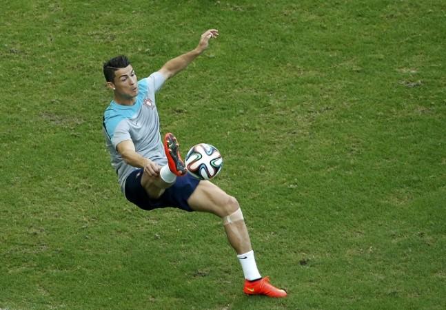 Portugal forward Cristiano Ronaldo during a training session, 15 June Cristiano Ronaldo Portugal