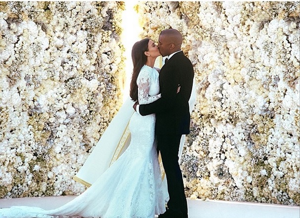 Kim Kardashian and Kanye West