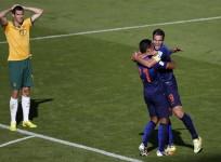 Memphis Depay Robin Van Persie Australia Netherlands